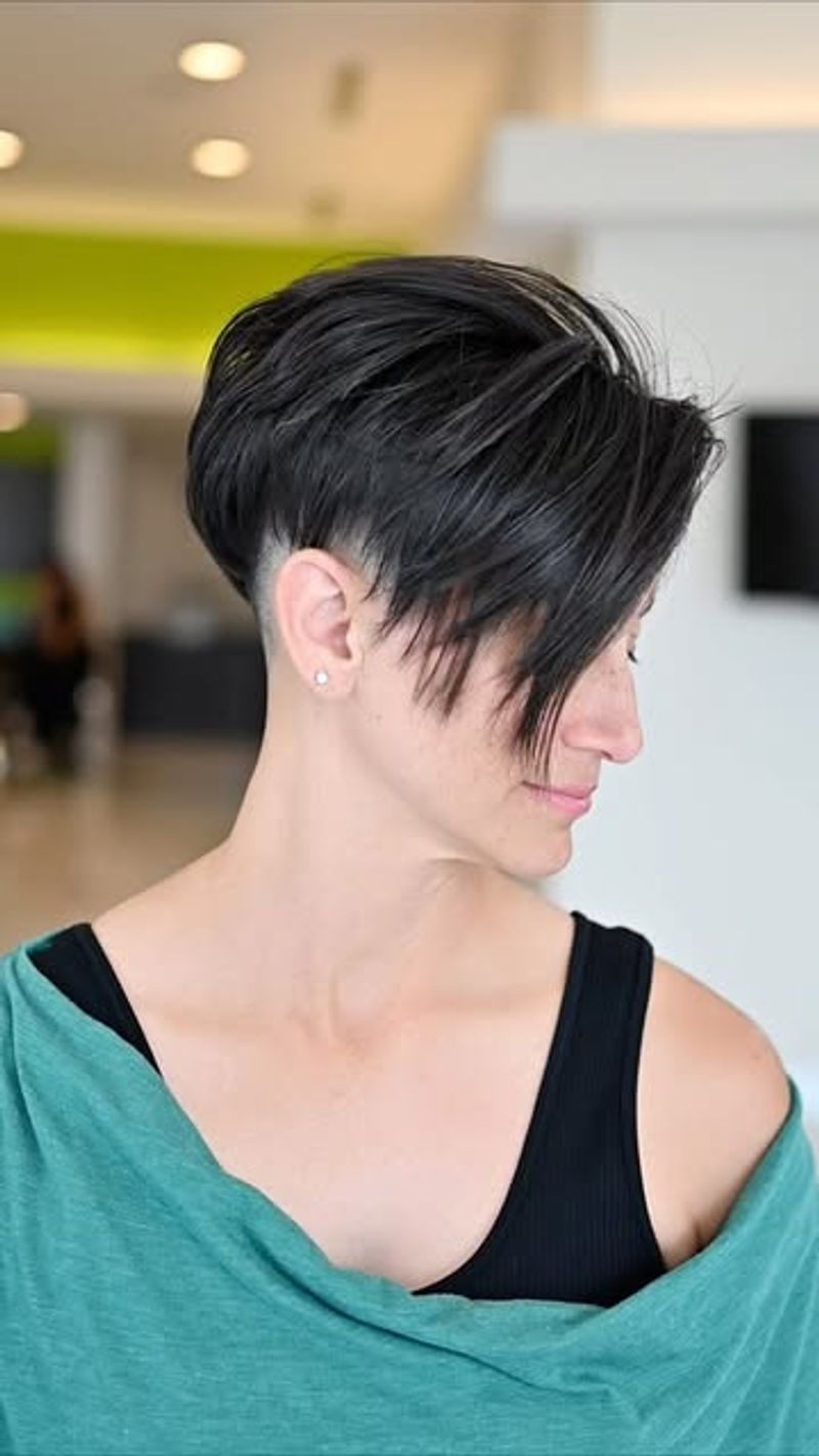 Edgy Asymmetrical Cut