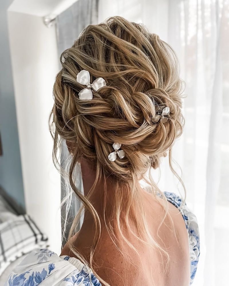 Blonde Braid Crown