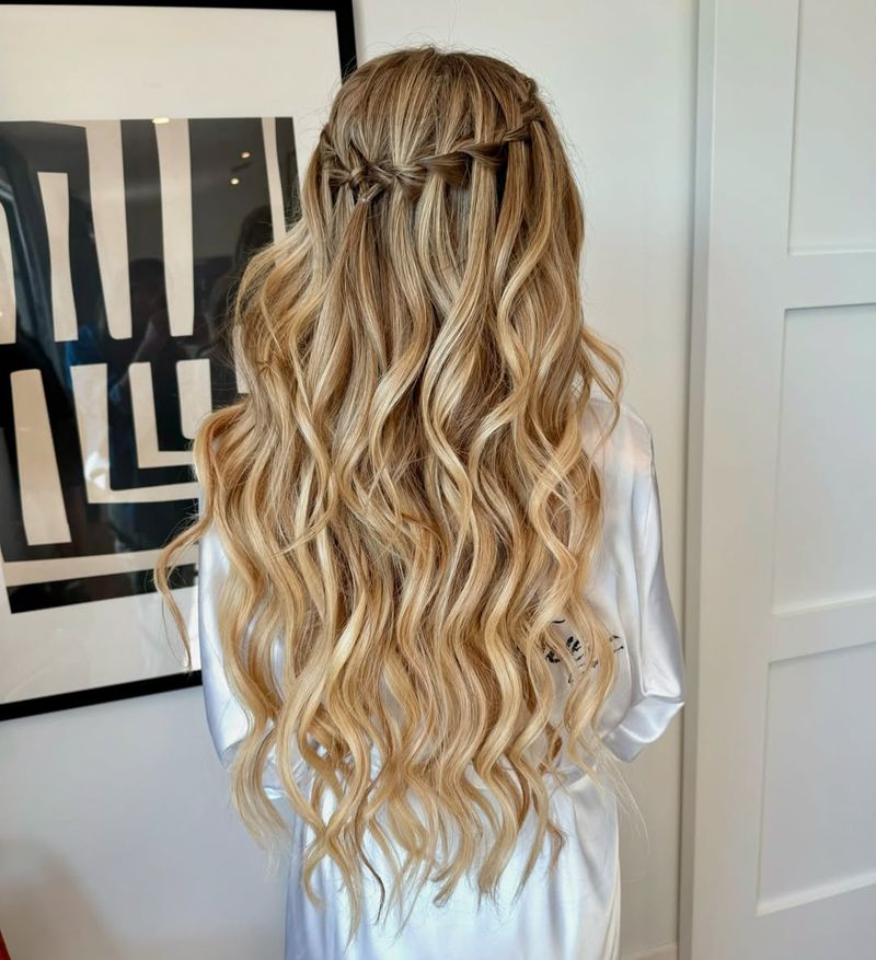 Boho Waves with Braids