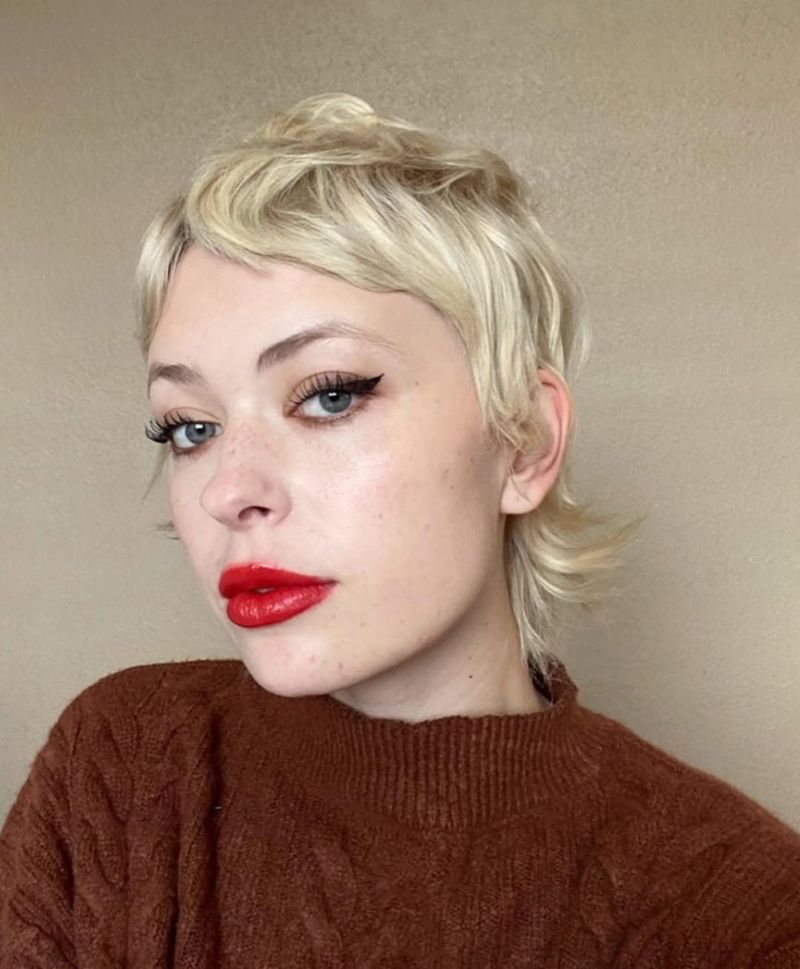 Choppy Long Pixie