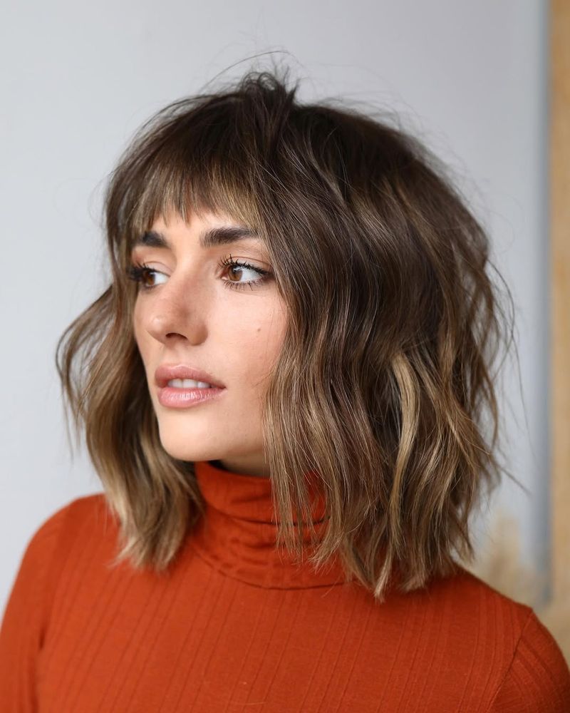 Choppy Textured Lob