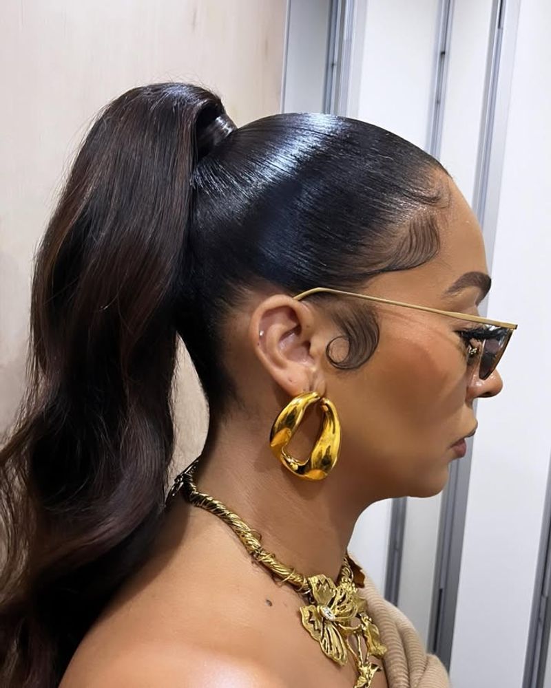 The Sleek Ponytail