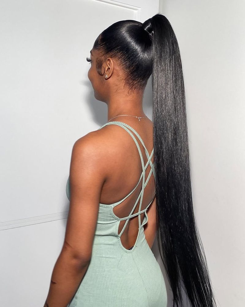 Classic High Ponytail