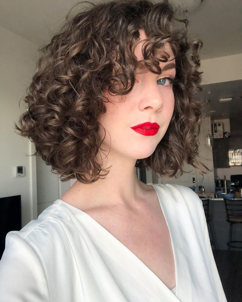 Curly Bob for Curly Hair