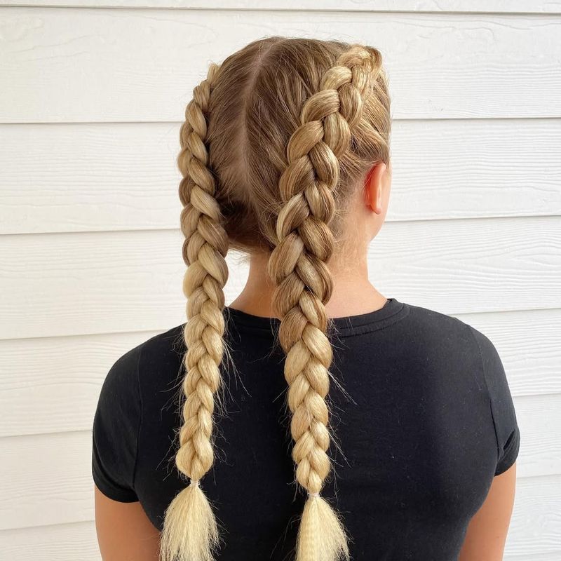 Double Dutch Braids