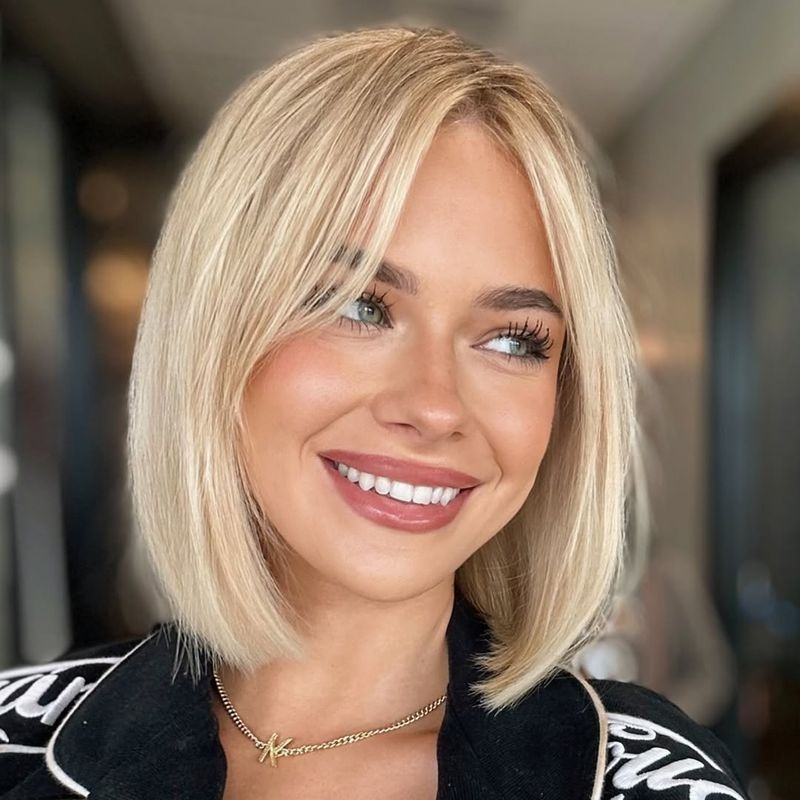 Golden Blonde Bob