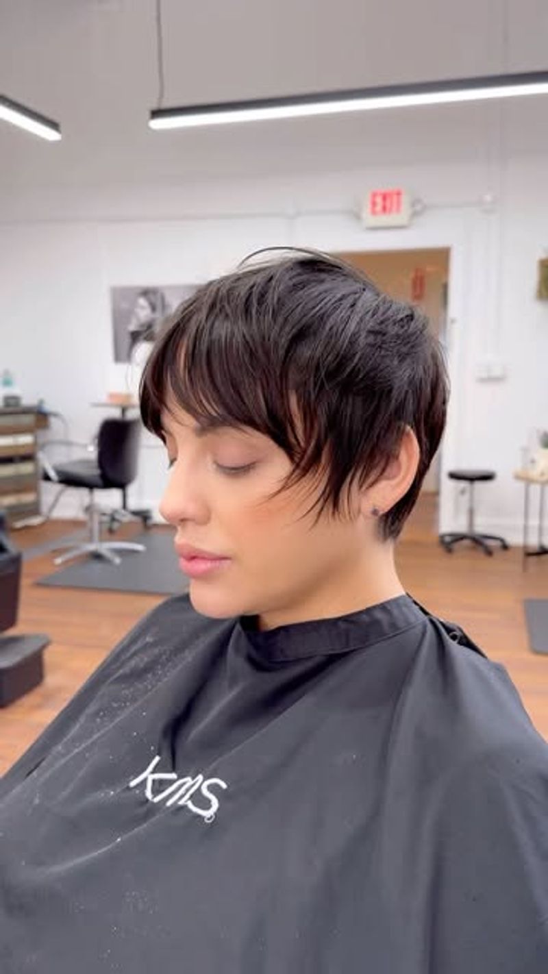 Layered Pixie Cut