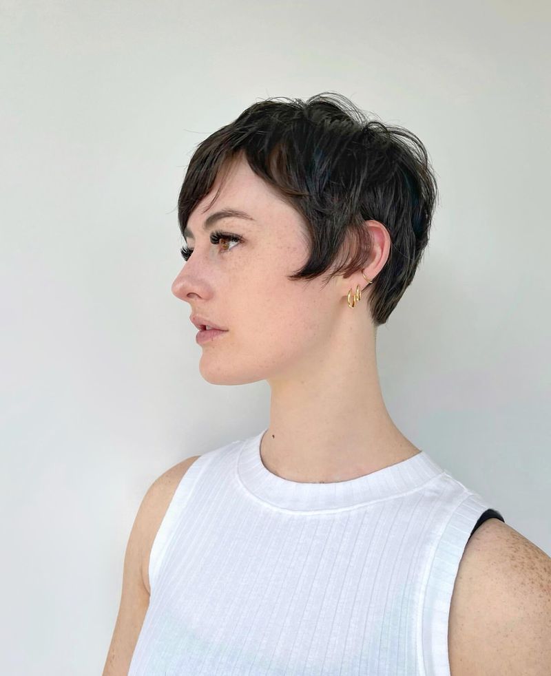 Layered Pixie for Heart-Shaped Faces