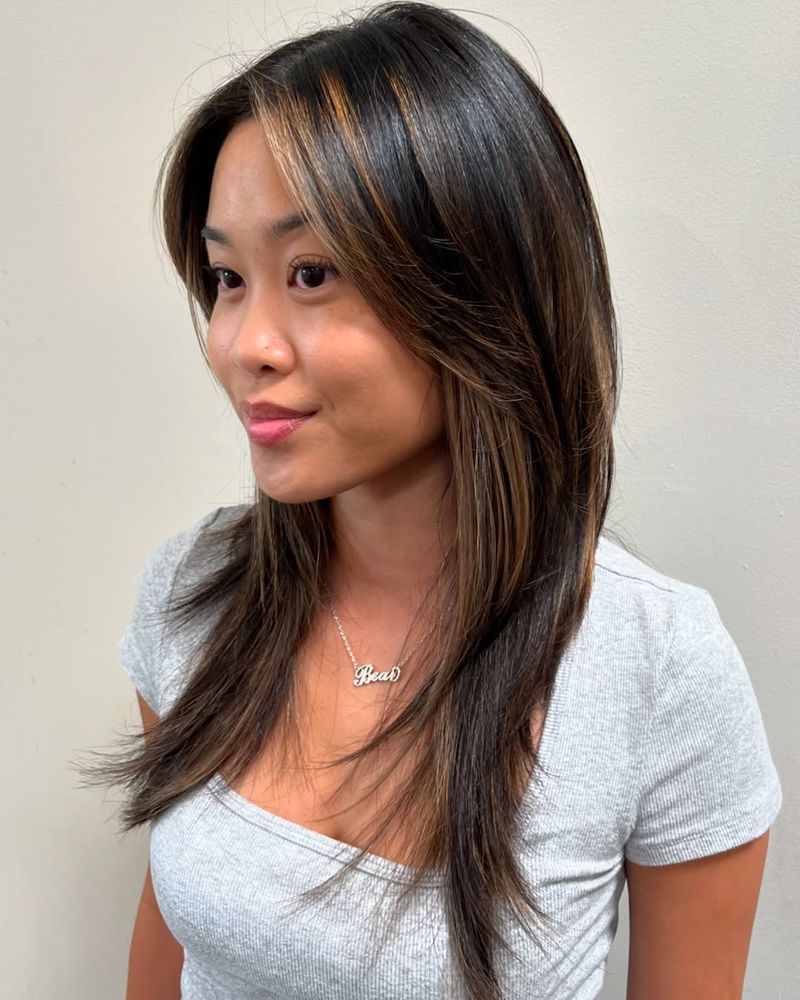 Layered Straight Cut