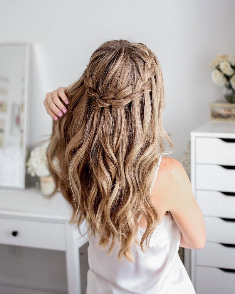 Classic Waterfall Braid