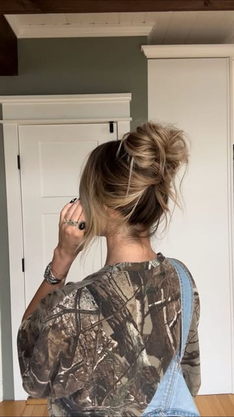 Messy Bun Delight