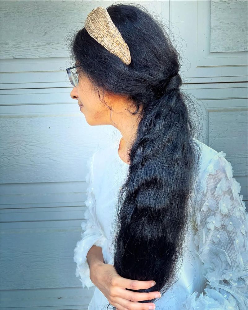 Ponytail with Headband