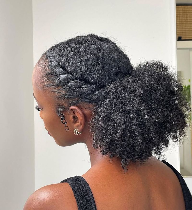 Ponytail with Twists