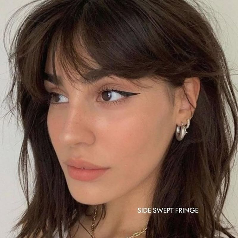 Side-Swept Bangs