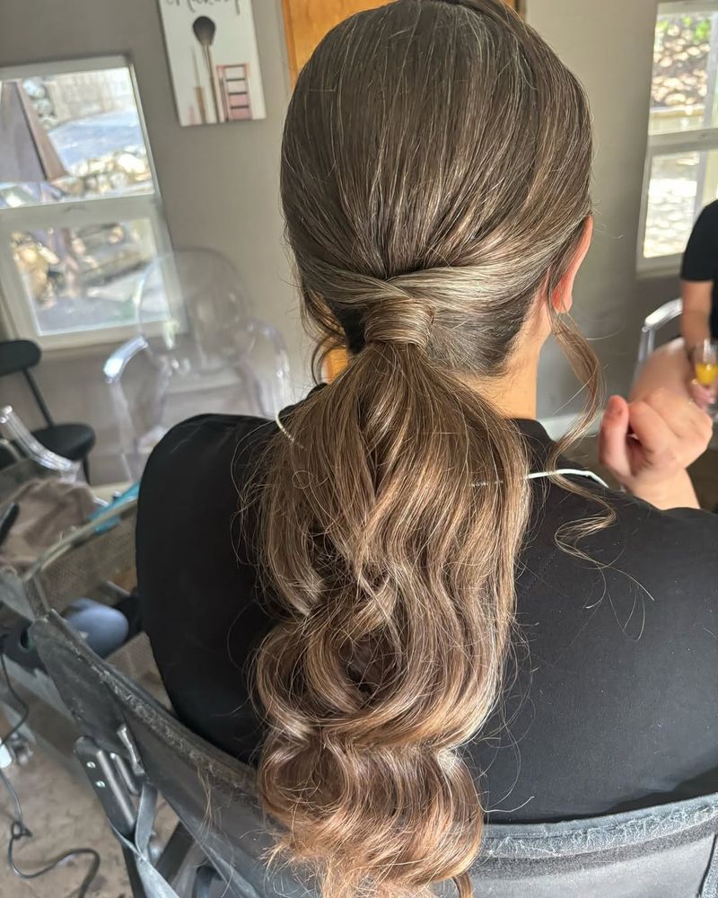 Elegant Low Ponytail