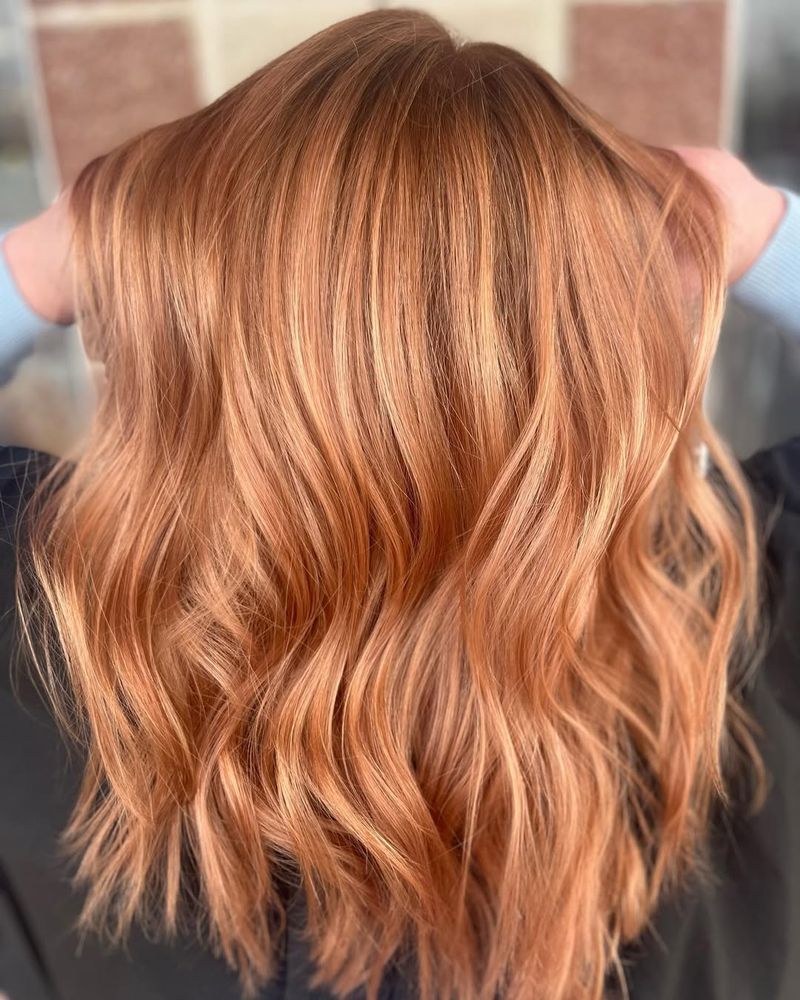 Strawberry Blonde Highlights