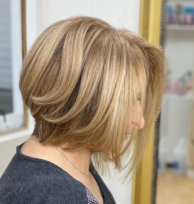 Textured Bob with Layers