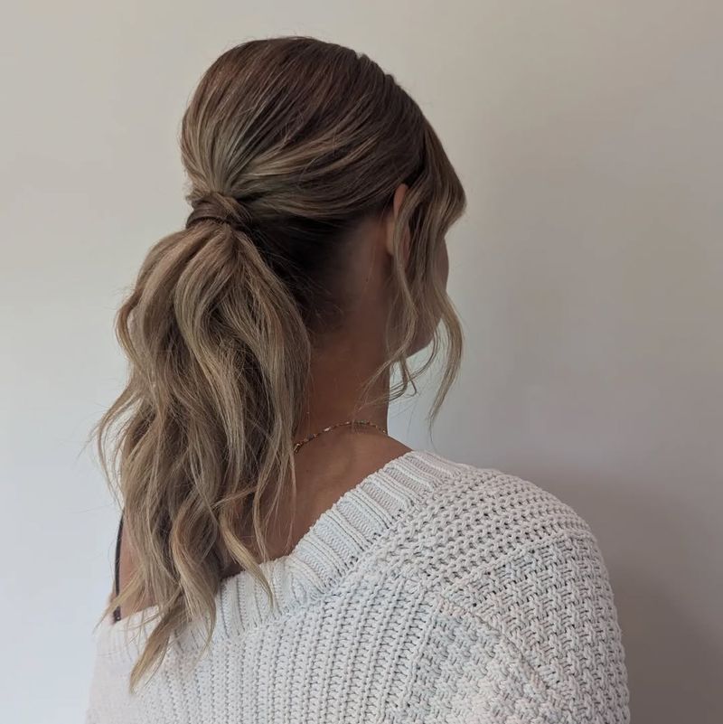 Tousled Ponytail