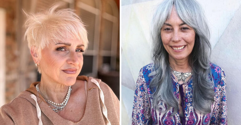 27 Choppy Haircuts For Women Over 60 Who Love A Modern Look