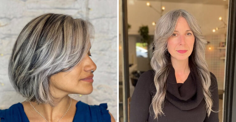 34 Perfect Haircuts for Embracing Your Gray Hair