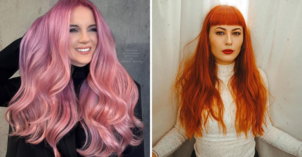 vibrant hair colors