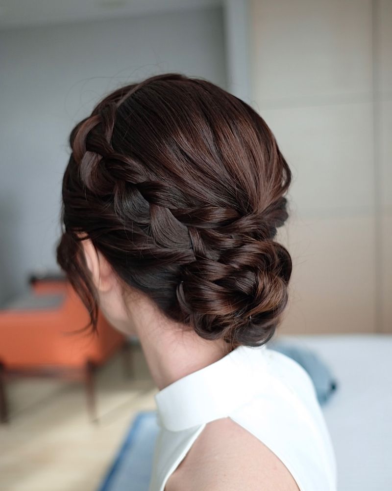 Elegant Braided Chignon