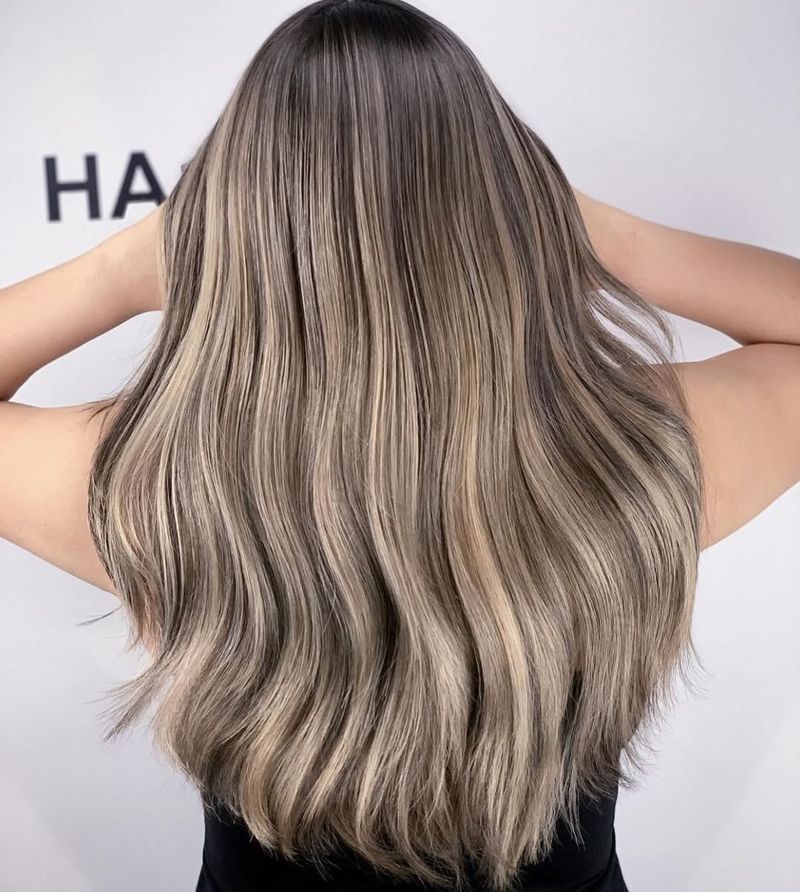 Ash Blonde Balayage