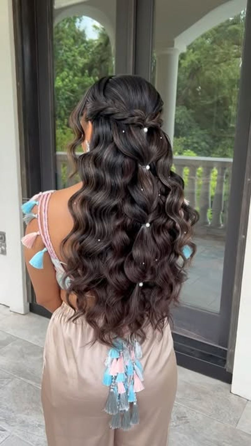 Half-Up Twisted Braid