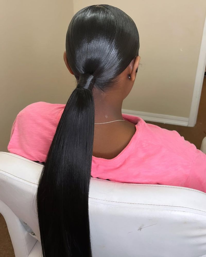 Sleek Ponytail