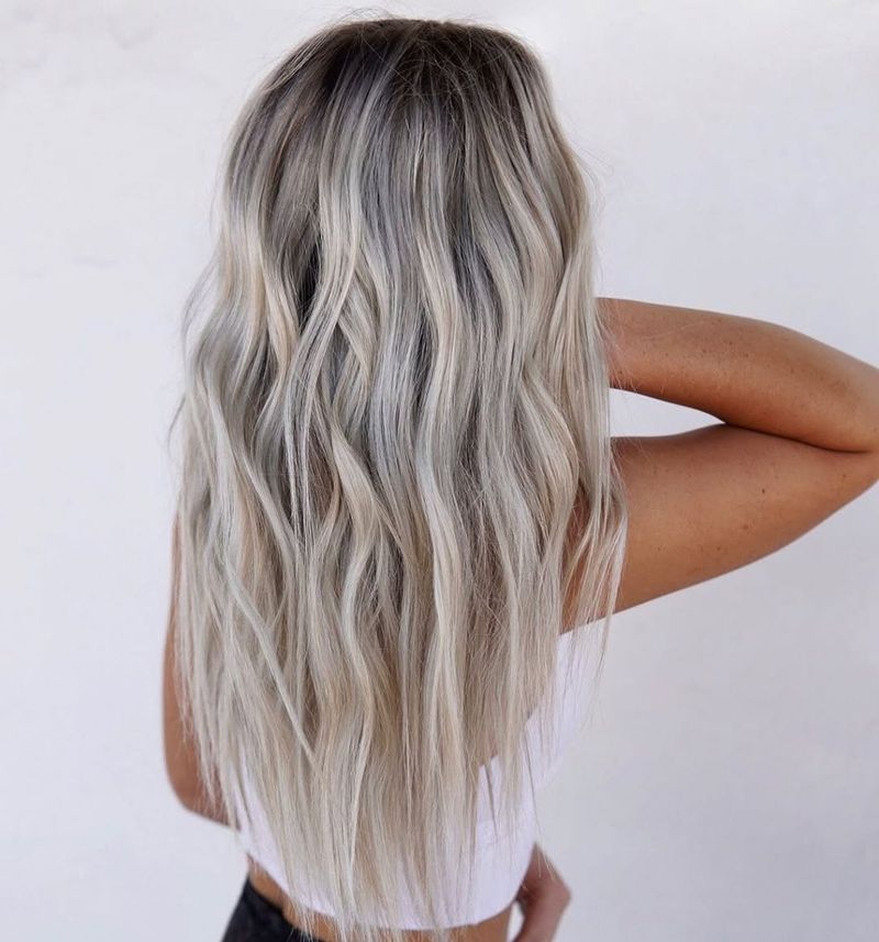 Icy Blonde Ombre