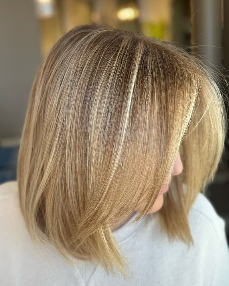 Layered Lob with Sleek Finish