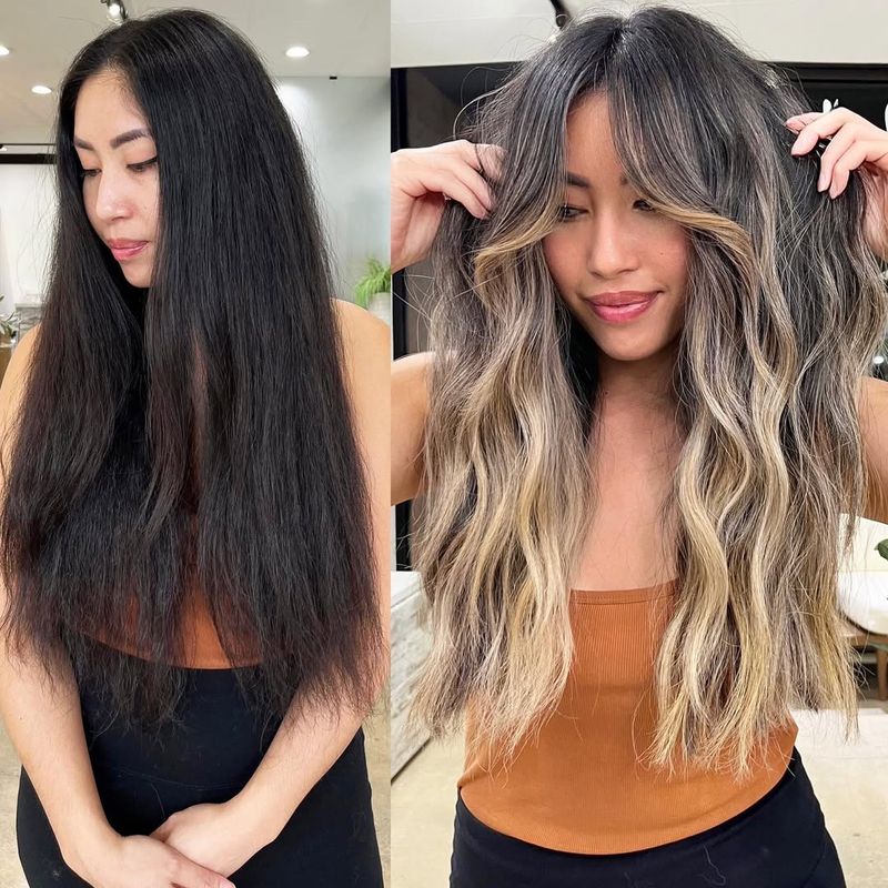 Long Hair with Ombre