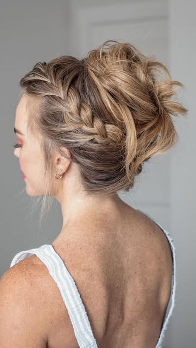 French Braid Bun