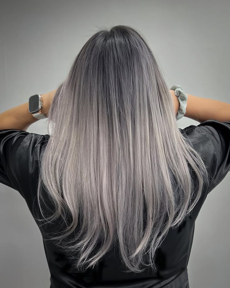 Silver Ombre