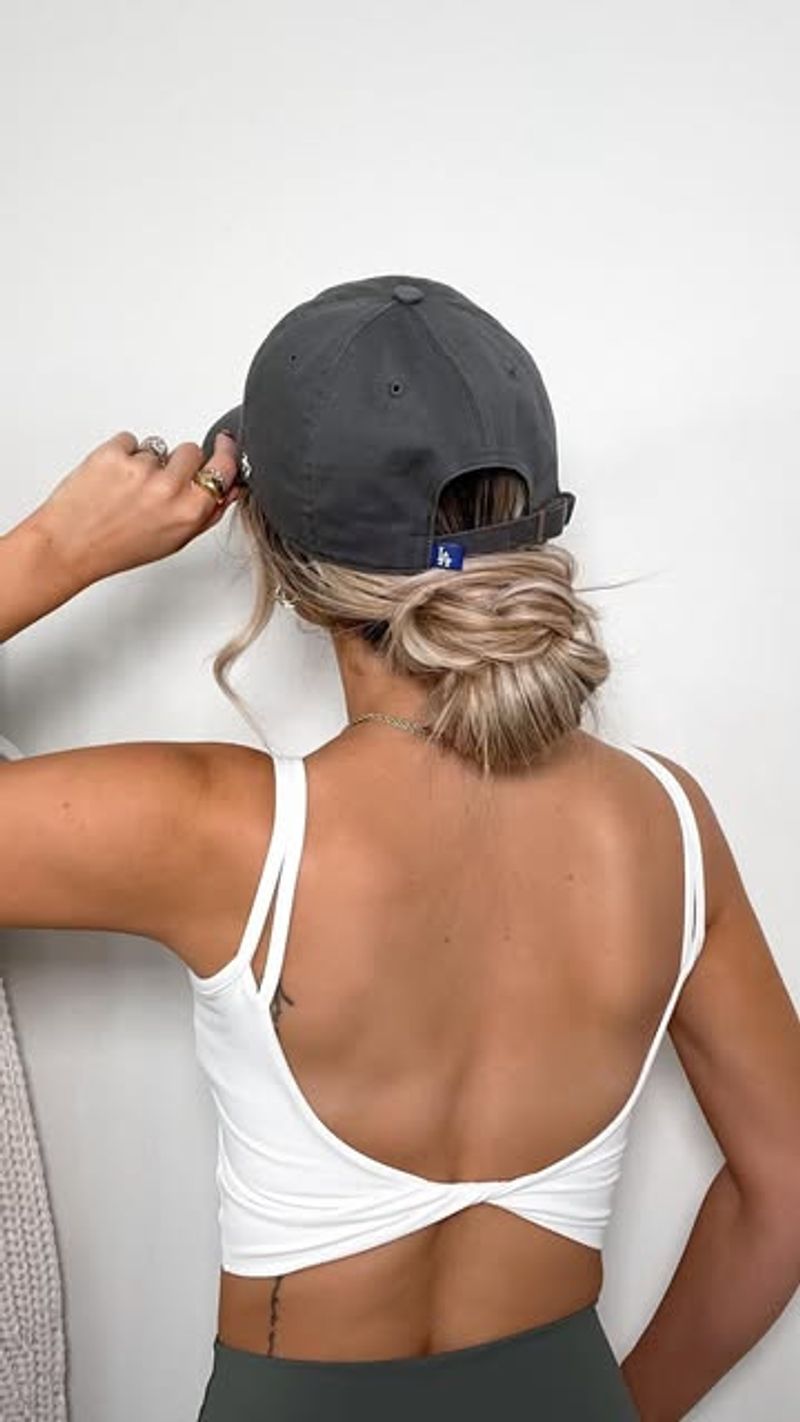 Sleek Low Bun
