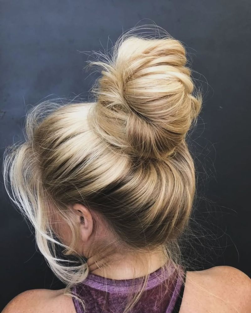 Tight Messy Bun