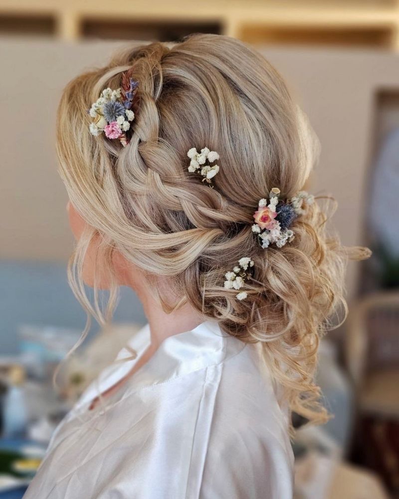 Soft Floral Updo