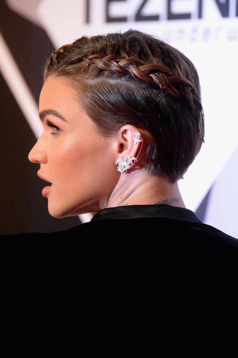 Accent Braid Pixie