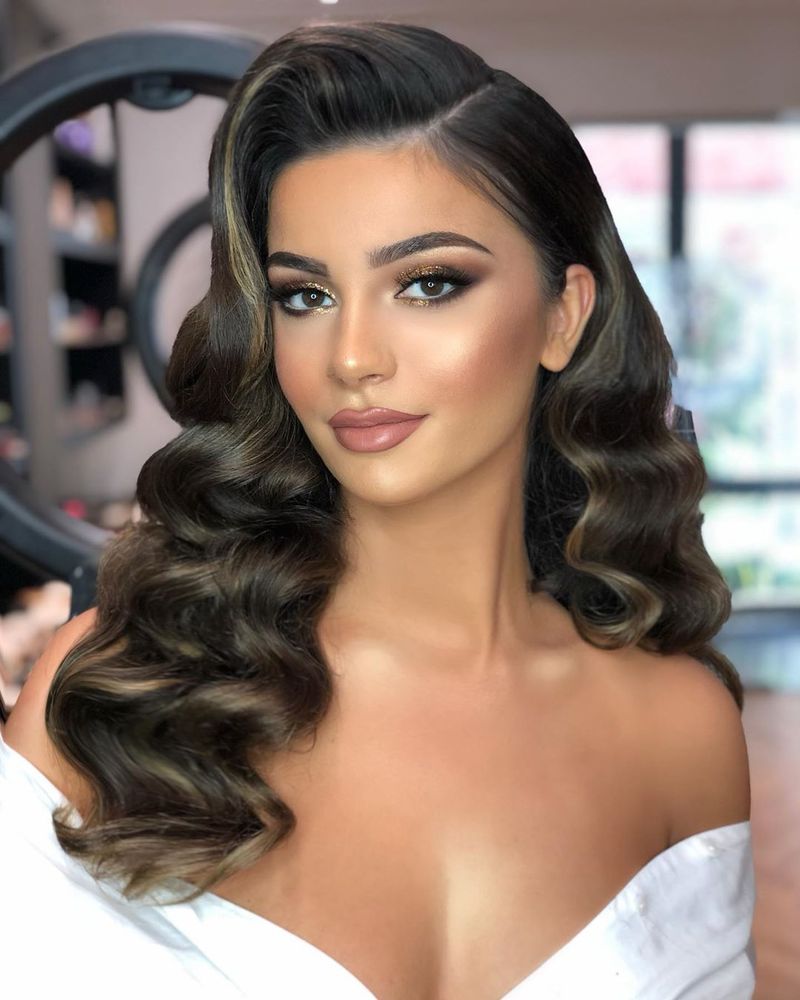 Glamorous Old Hollywood Waves