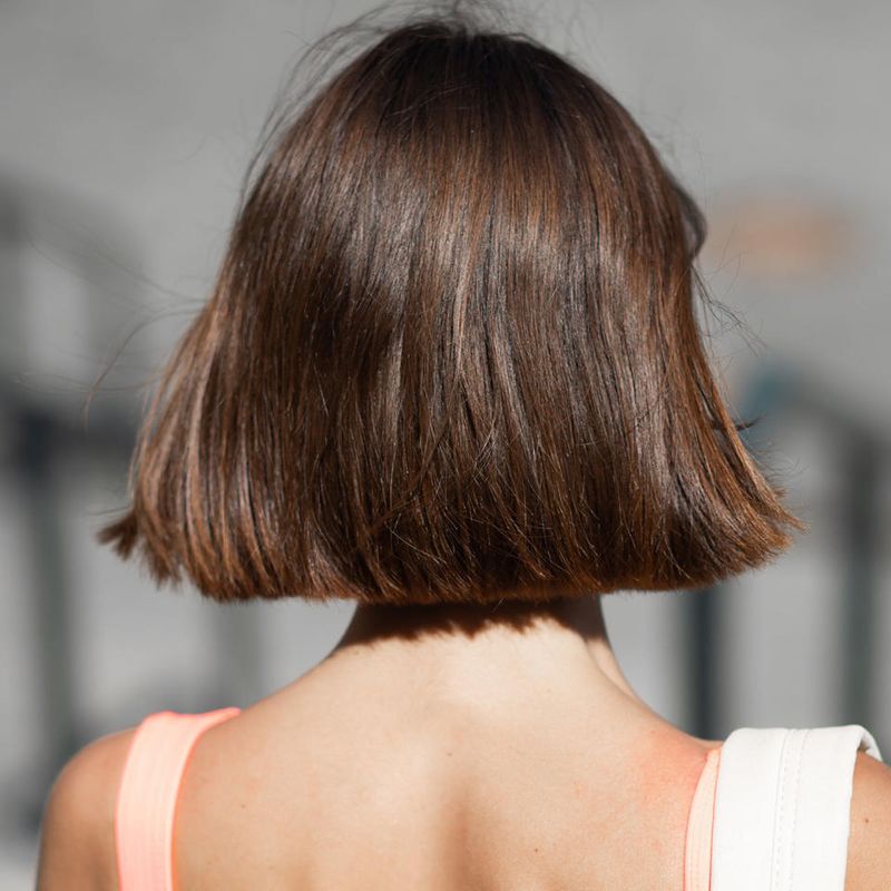 Blunt Bob Without Layers