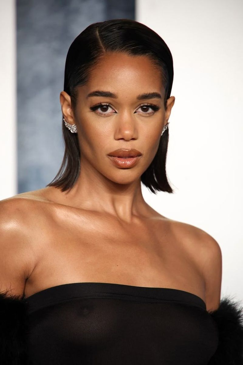 Slicked-Back Wet Look