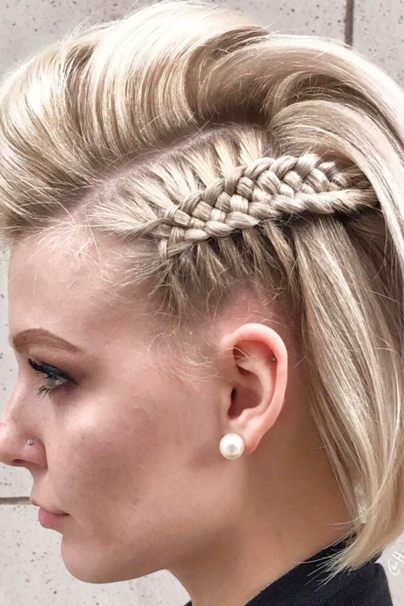 Braided Pompadour