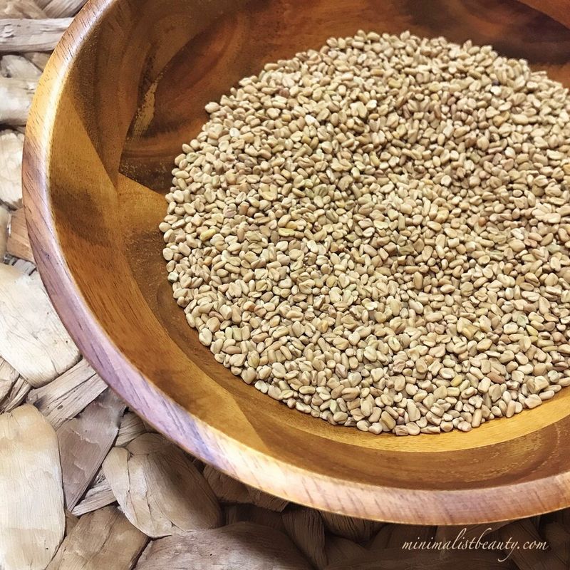 Fenugreek Seed Soak