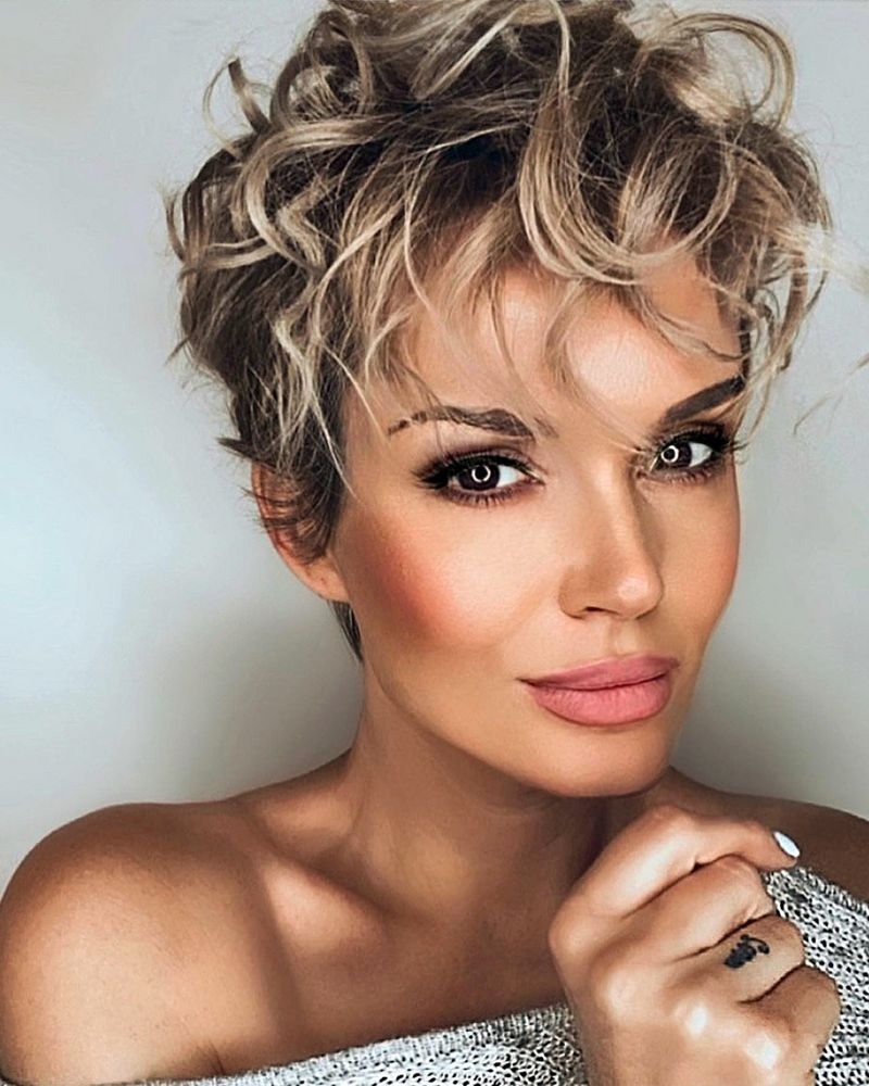 Textured Pixie Styling