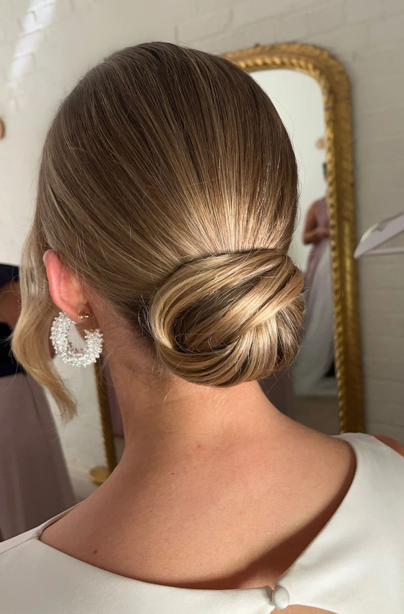 Sleek Low Bun