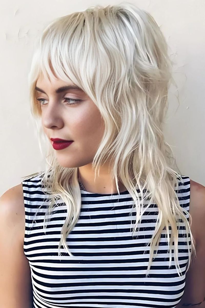 Platinum Blonde Wolf