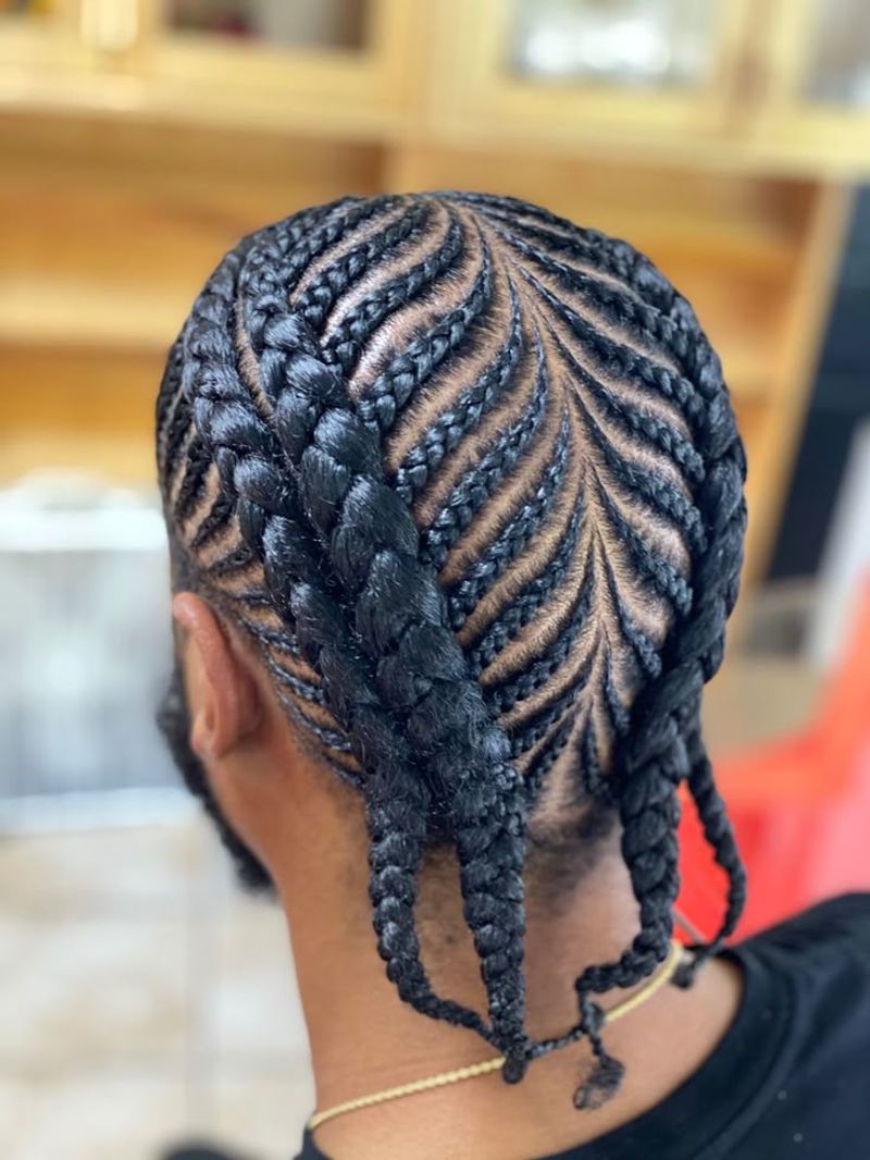 Fishbone With Beaded Accents