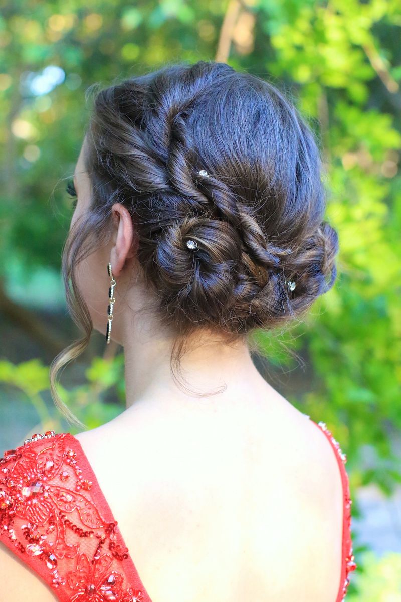 Twisted Rope Updo