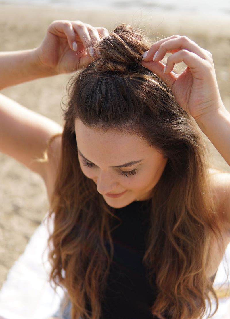 Half-Up Top Knot