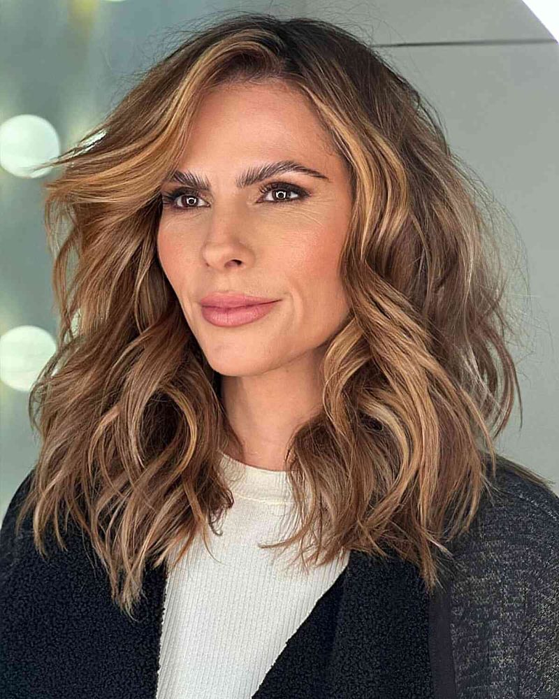Mid-Length Cut With Long Layers